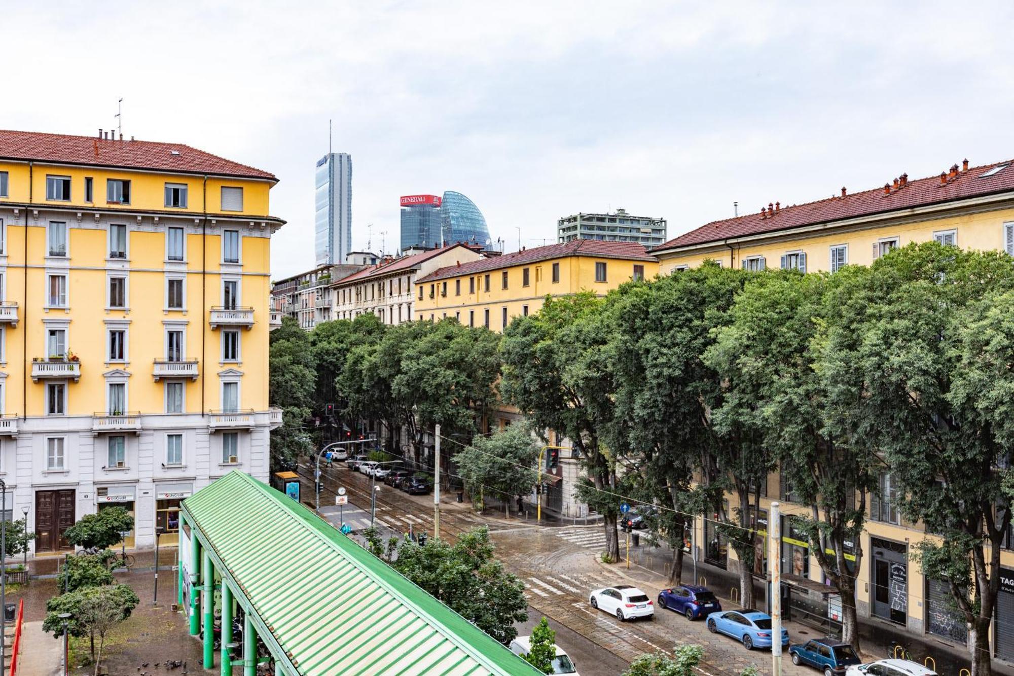 Piazza Gramsci Amazing Apartment With Balcony - Top Collection Milano Ngoại thất bức ảnh